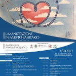 MC RELAZIONI PUBBLICHE LOCANDINA UMANIZZAZIONE IN AMBITO SANITARIO ORGANIZZAZIONE CONGRESSI EVENTO PROVIDER ECM