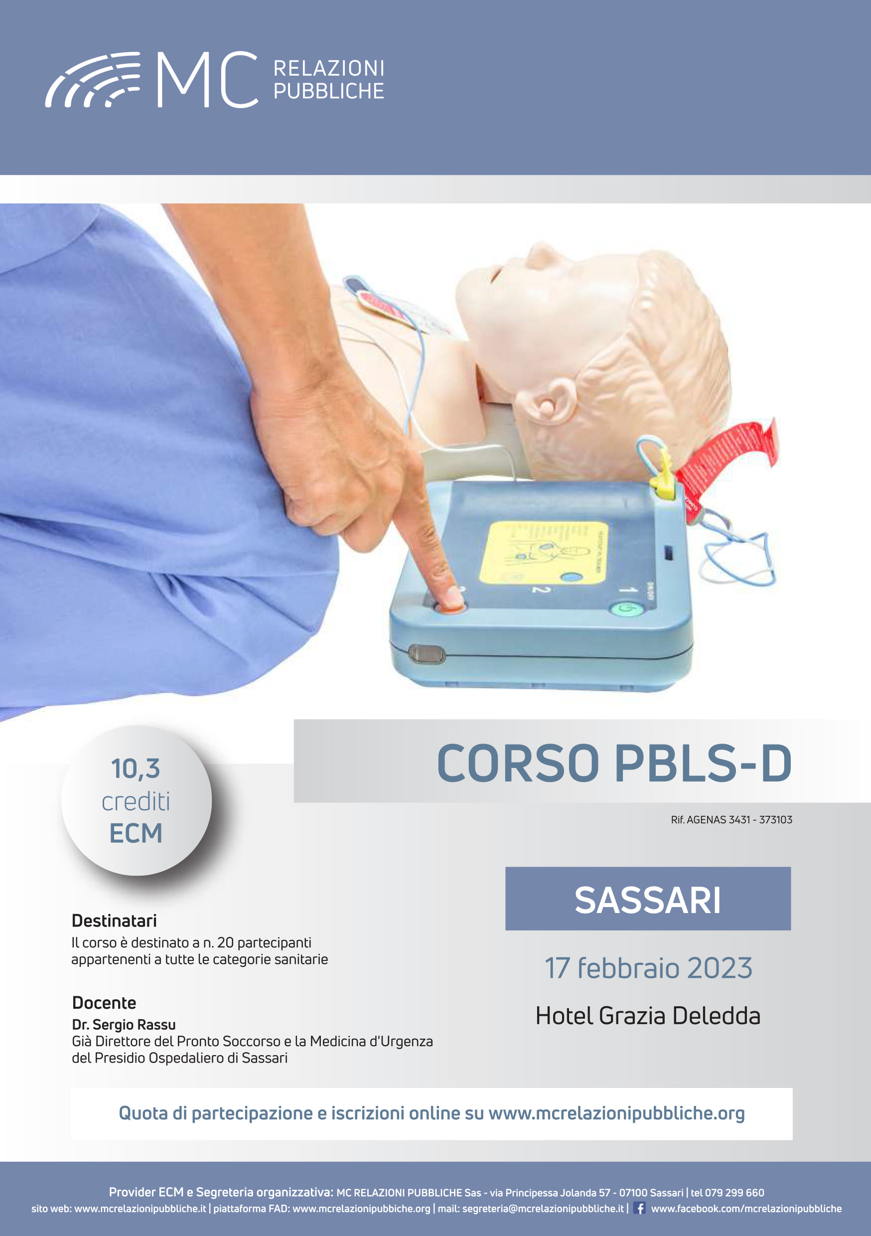 Corso PBLS-D. Pediatric Basic life support-defibrillation