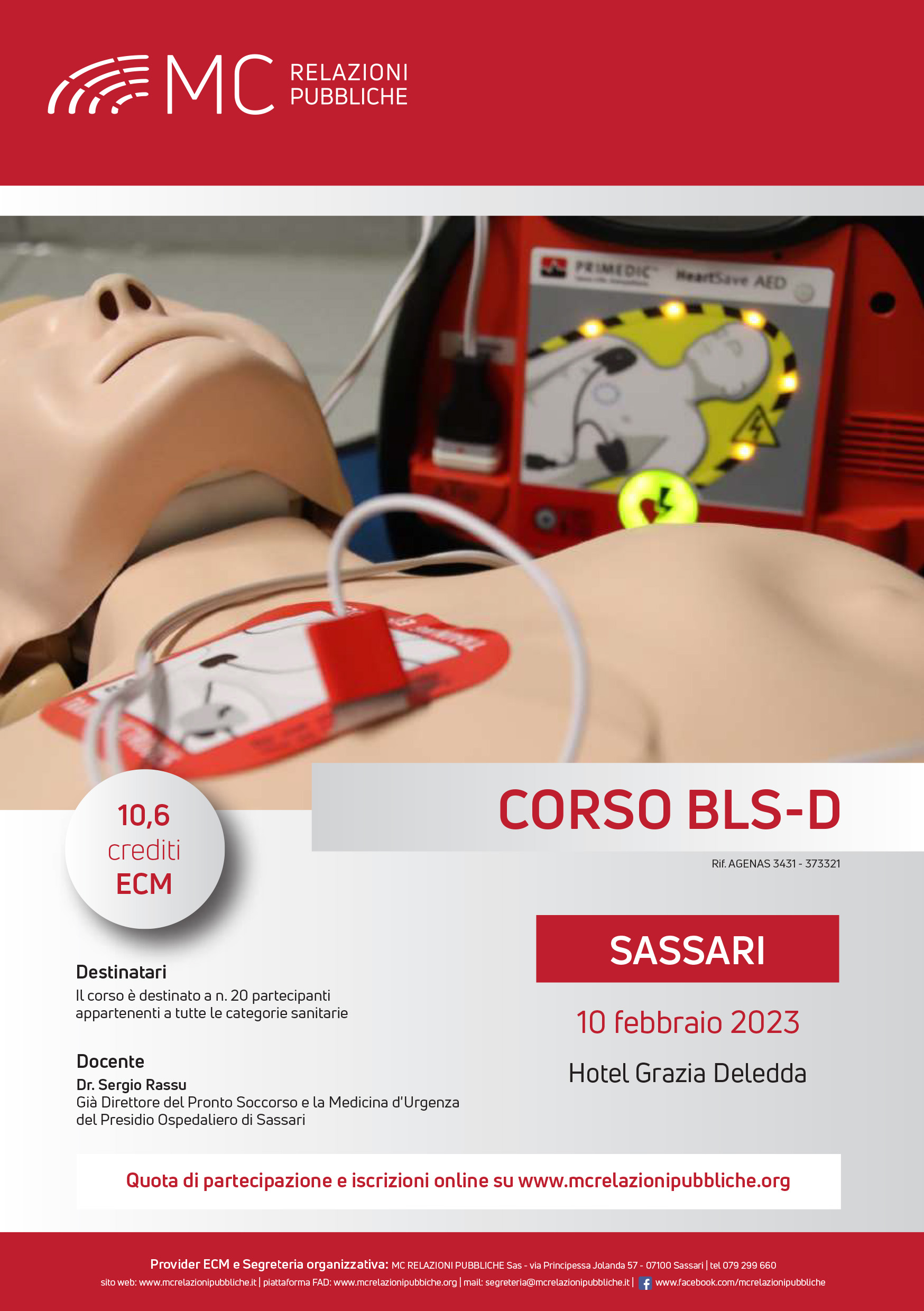 Corso BLS-D. Basic life support-defibrillation