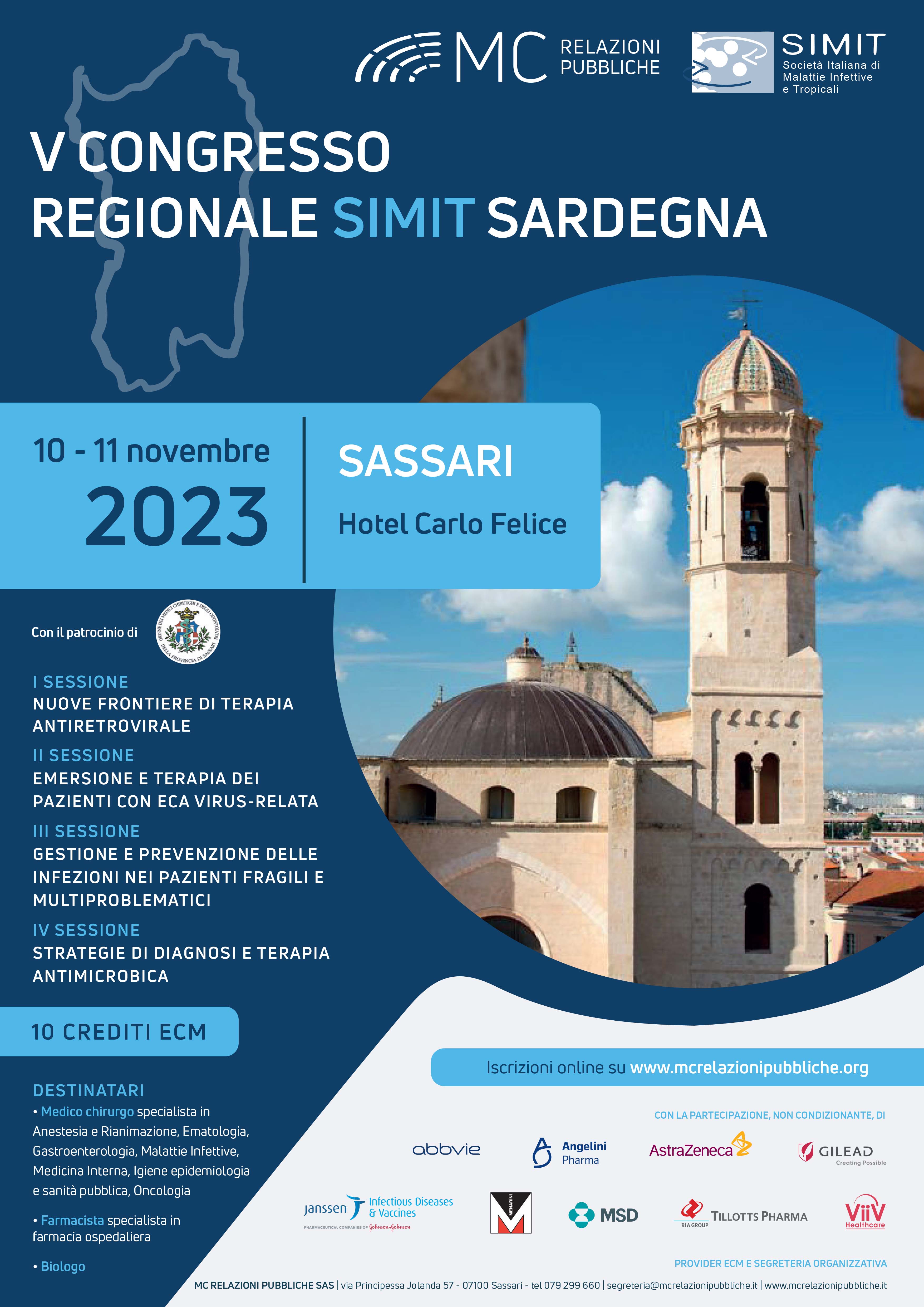 V Congresso Regionale SIMIT Sardegna