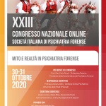 XXIII CONGRESSO NAZIONALE DI PSICHIATRIA FORENSE - Mito e Realtà in Psichiatria Forense