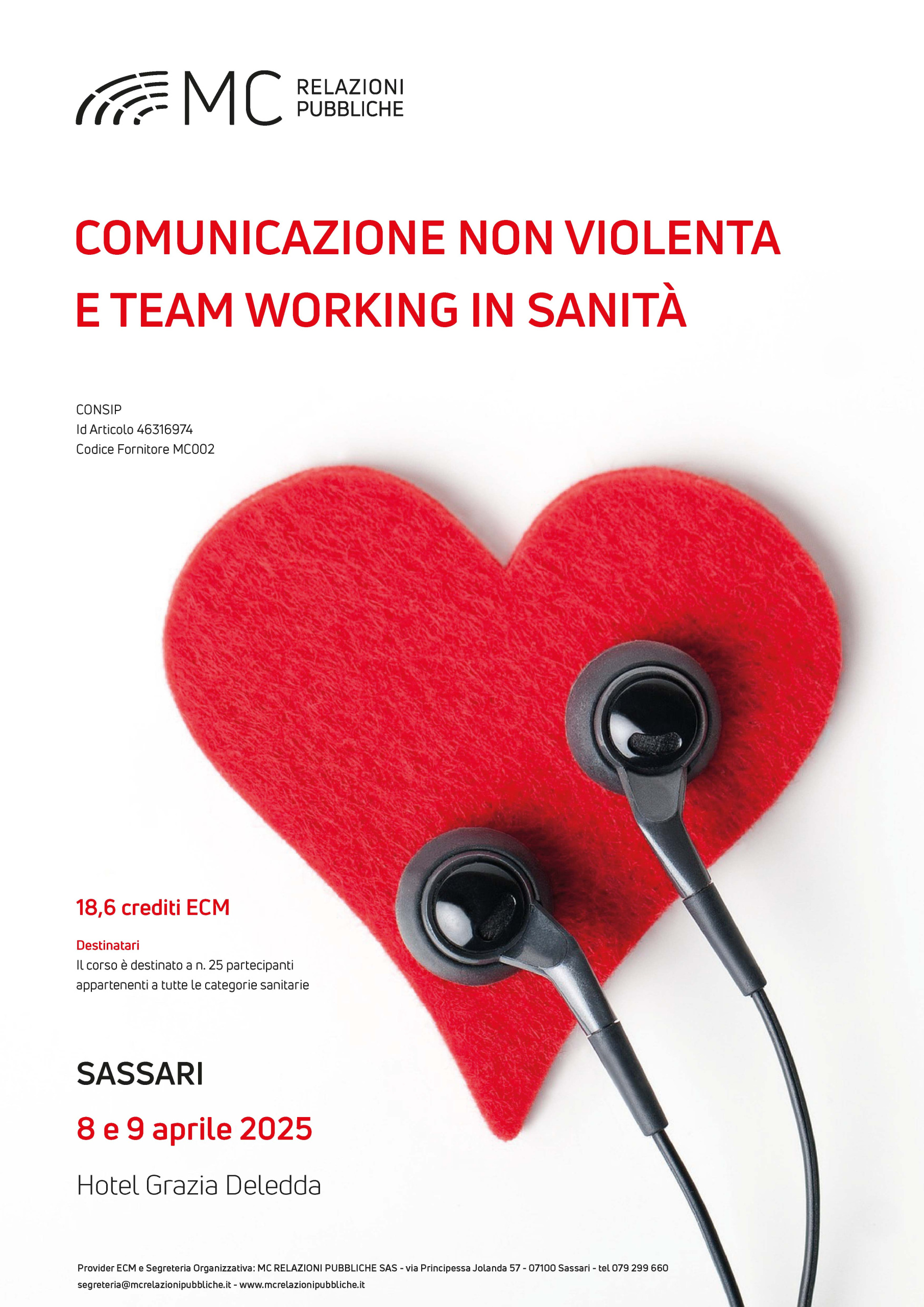 COMUNICAZIONE NON VIOLENTA E TEAM WORKING IN SANITÀ