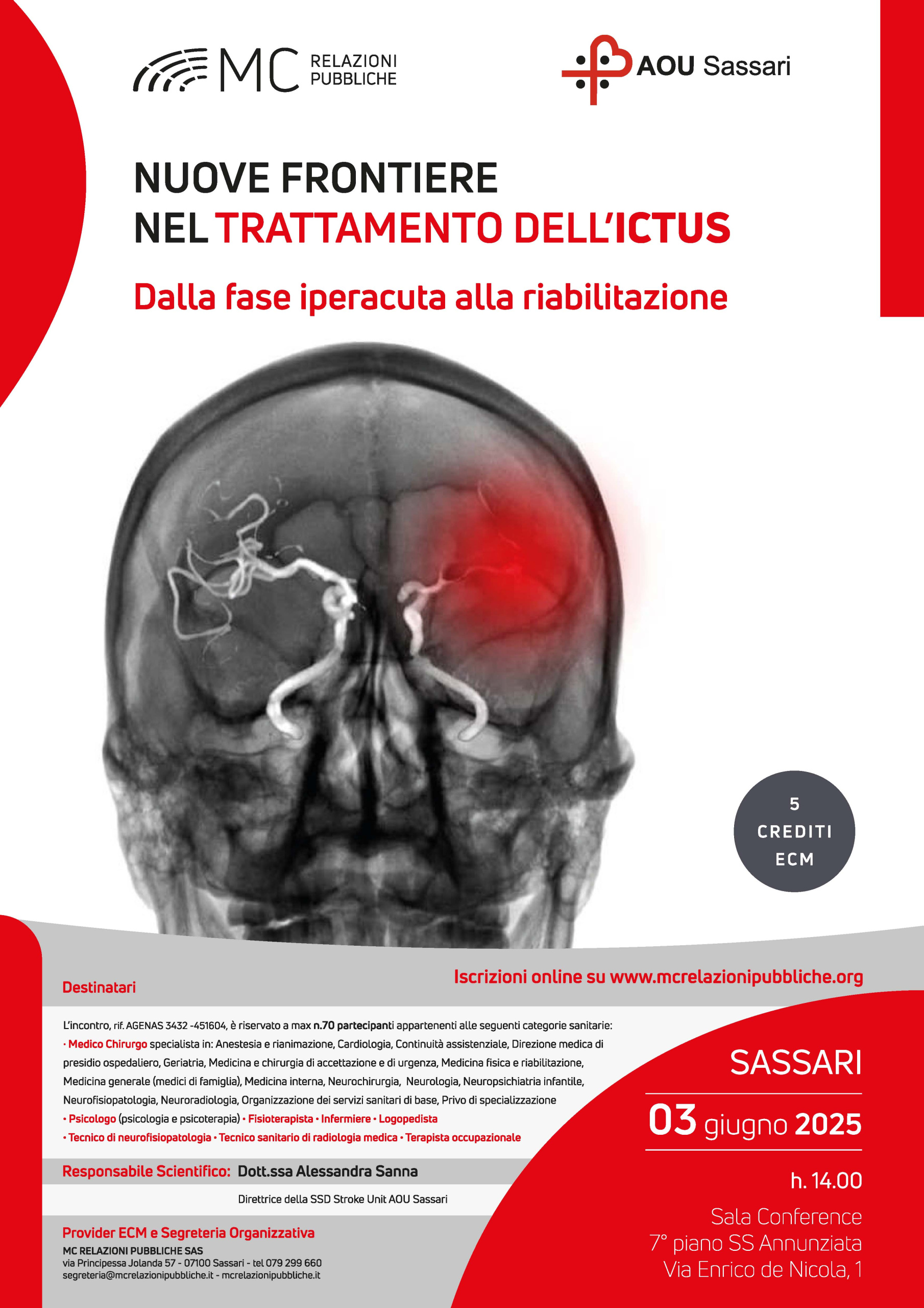 NUOVE FRONTIERE NEL TRATTAMENTO DELL’ICTUS. Dalla fase iperacuta alla riabilitazione