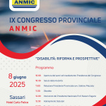 IX CONGRESSO PROVINCIALE A N M I C. Disabilità: riforma e prospettive