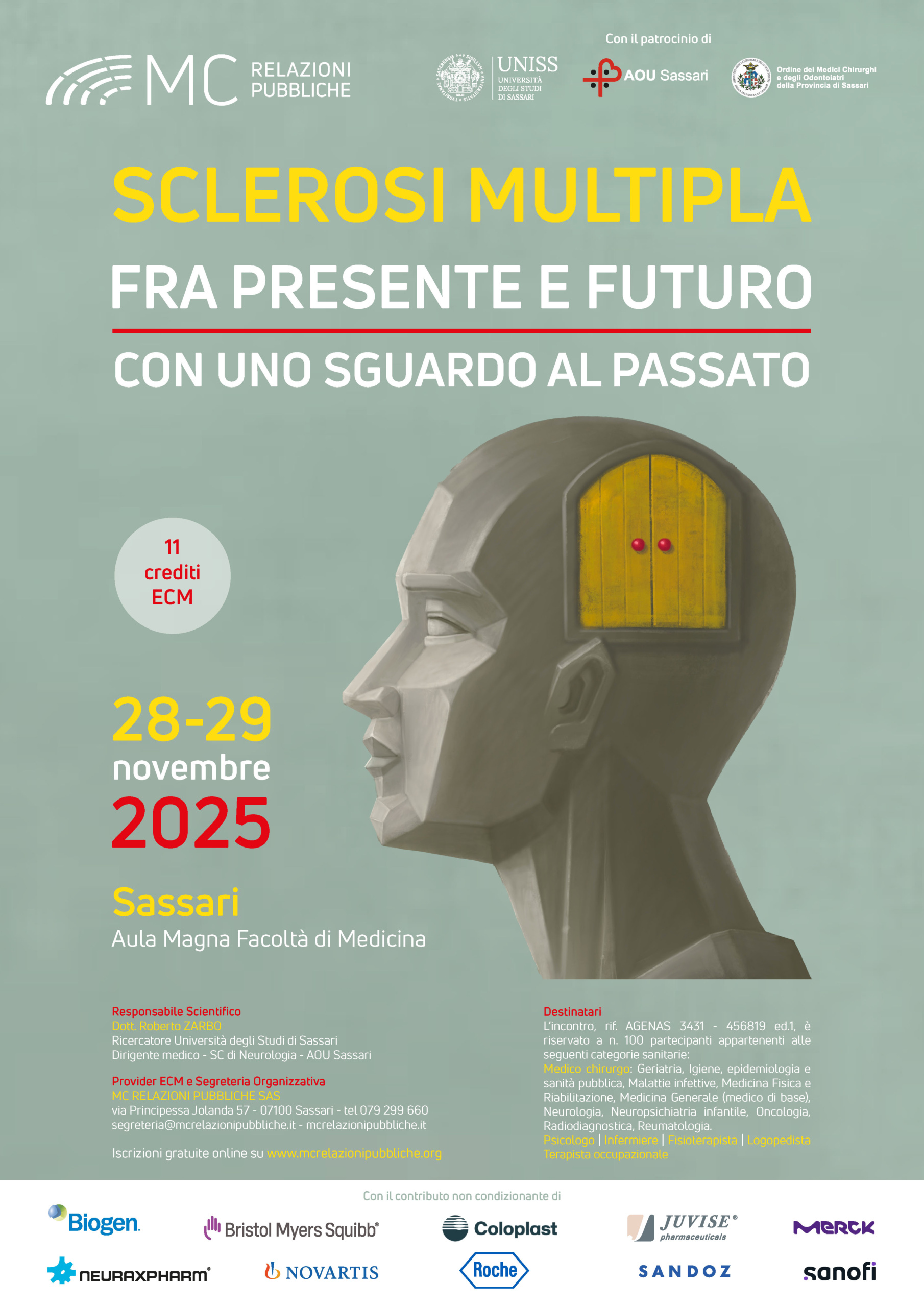 Sclerosi Multipla fra presente e futuro, con uno sguardo al passato